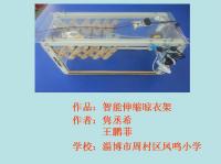 智能伸缩晾衣架